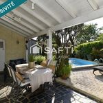 Maison de 90 m² environ avec garage, jardin et piscine!