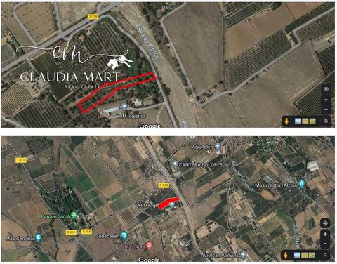 For sale plot well located, between Cambrils and VInyols i els Arcs. Ideal for cultivation, urban gardens, proximity businesses, caravan parking ... Good farm also for business Adventure sports: paint ball, zip lines... Many options in a space full o...