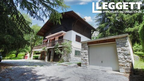 A22435MCL06 - Dpt Alpes Maritimes (06), Beautiful chalet for sale, VALDEBLORE-LA BOLLINE in the NICE HINTERLAND at the foot of the Alps and at only 1H15 from the beaches and Nice Airport On a beautiful plot of 1800 m², a spacious 200 m² chalet on 3 l...