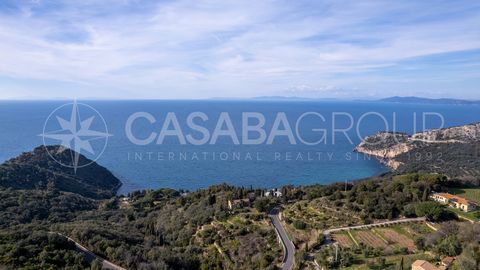 Porto Santo Stefano: Loc. La Carpina In the lush countryside of Monte Argentario, surrounded by Mediterranean scrub and in a panoramic position, we offer for sale a real estate property consisting of two annexes and a private garden. We are a few kil...