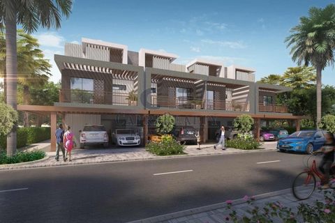 We are Pleased to present you this 4BR - Single Row Townhouse in Natura, located in one of the best communities in Dubai ..(Damac Hills2). Property Feature: 1- 4BR Townhouse 2- 5 Bathrooms 3- BUA 2352 Sqft 4- Plot 1215 Sqft 5- Floor to ceiling window...