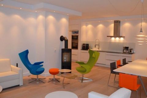 Designer furniture, 2 bedrooms, 50sqm living room, 2 bathrooms, indoor and outdoor swimming pool, sauna, large balcony