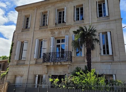 Village with shops and restaurant, 10 minutes from Capestang and Bize Minervois, 20 minutes from Narbonne, 30 minutes from Beziers, 30 minutes from Narbonne Plage. Magnificent mansion (former B&B), a majestic residence for sale, offering 300 m2 of lu...