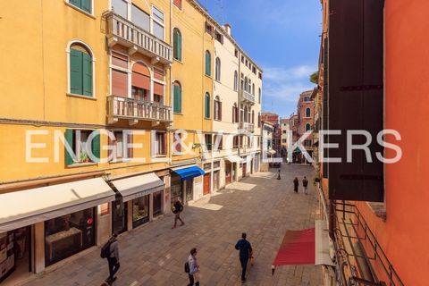 We are in the neighbourhood of Castello, a couple of minutes from San Marco and from San Zaccaria vaporetto stop. The apartment disposes of an independent entrance, once inside, we find a storage room and a small courtyard on the ground floor. Straig...
