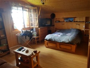 It is incredibly rare to find a property such as this on the market. It is a high mountain farm building, accessible only by 4x4 or on foot, in the mountains above St Jean d'Aulps. * Accommodation At the end of a very long dirt track, accessible only...