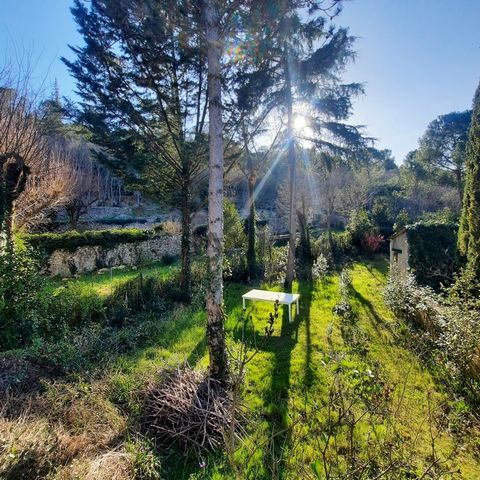 EXCLUSIVITY AGENCE SAMIM-- FOR SALE SURPRISING VILLAGE HOUSE IN SAUVE WITH GARDEN of about 350 m2. An external staircase gives access to an entrance hall with hallway, a living room with a fireplace, a kitchen, a bedroom, a dining room with a toilet....