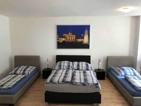 What makes this accommodation special is that there are 3 studio flats next to each other, so you can accommodate 12 people together in the heart of Berlin, just a 5-minute walk from the famous Potsdammer Platz, but it maintains the privacy of each f...