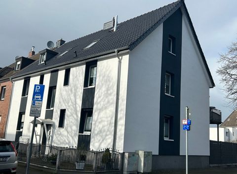 Gesamte Wohnung Die gut geschnittene, moderne und helle Wohnung befindet sich im Erdgeschoss eines ruhigen und gepflegten Mehrfamilienhauses in Mönchengladbach. Sie eignet sich ideal für Kurzzeitmieten oder auch längere Aufenthalte. Alle Räume der 2-...