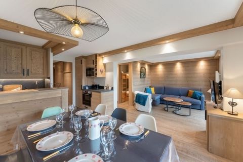 Discover this exclusive 68.10sq.m apartment, located in an upmarket area of Méribel, close to shops and restaurants and 300 metres from the ski slopes. Completely renovated, the use of wood creates a warm and welcoming atmosphere. It features a beaut...