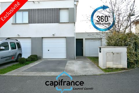 Maison à vendre 3 pièces TOURNEFEUILLE (31), proche Lac la Ramée - garage - jardin