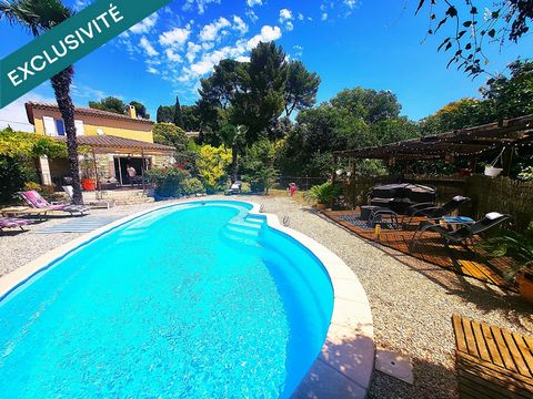 Entre Eoures et les Camoins, Magnifique Villa de T5 130 m² sur 2000 m² avec piscine,,garage