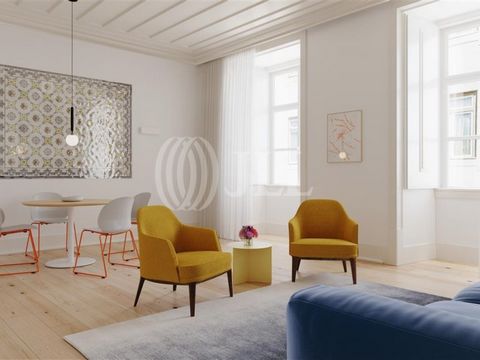2 Bedroom apartment, new, with 94 sqm (gross floor area), at the Conceição 123 project, in downtown Lisbon. Conceição 123 is set among the Pombaline buildings in downtown Lisbon, where the capital's urban life meets centuries-old architecture careful...