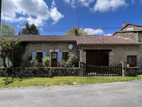 EXCLUSIVE TO BEAUX VILLAGES! Situated in the heart of a hamlet just 1 mile from a small Limousin town with most shops and services is this lovely stone property. There is plenty of space on the ground floor with a good sized dining kitchen, a living ...