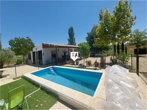 Situated on the outskirts of the cheerful and well-kept village of Ribera Baja, close to the historical city of Alcala la Real in the south of the province of Jaen in Andalucia, Spain, is this easy living, one level Chalet with extensive level ground...