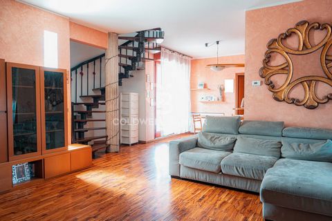Savignano sul Panaro, center We present a duplex apartment on the third floor without a lift, in an area well served in the heart of Savignano. At the entrance you will find a large room, equipped with a wood stove and finished in parquet, connected ...