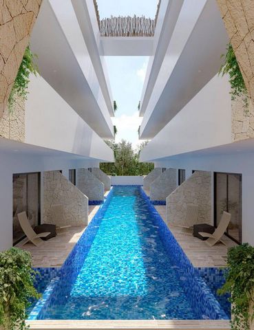 Discover the future of luxury and comfort in Tulum with this pre sale residential complex located in the heart of Aldea Zama. Consisting of 48 exclusive one and two bedroom apartments ranging in size from 42.76 m2 to 84.51 m2 this development offers ...