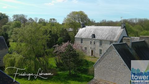Old stone farmhouse, in the heart of the Normandy countryside, near Sainte Mère Eglise, market town with shops and schools, N13 quick access, train station 9 km (3 hours from Paris), and 8 km from the D-Day landing beaches. This complex is composed o...