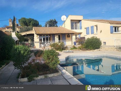 Mandate N°FRP156474 : Villa approximately 165 m2 including 8 room(s) - 6 bed-rooms - Site : 945 m2, Sight : Campagne. Built in 1979 - Equipement annex : Garden, Terrace, double vitrage, piscine, cellier, Fireplace, - chauffage : gaz - Class Energy D ...