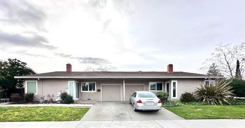 Don't miss this rare opportunity to own a DUPLEX with TWO 3 Bedroom / 2 Bathroom homes - near Main Street Cupertino and Creekside Park! Each unit feels like a home because each unit has a remodeled/updated kitchen & 2 bathrooms, living room, family r...