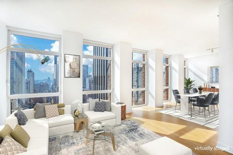 Welcome to your dream home in the heart of the iconic Flatiron neighborhood! Located at 11 East 29th Street, Unit 33A is a luxurious two-bedroom, two-bathroom condo that will captivate you with its stunning 360-degree city views, thanks to its perch ...