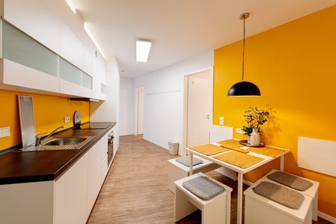 Overview The room can be let out only for students and interns. People doing PhD can also apply. The flat was developed as a shared apartment concept. The individual rooms in the student residence are rented out with the following amenities: - Fully ...