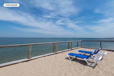 Where the sun sizzles into the sea and life slows down- If you are looking for an investment, personally or financially-you have arrived! Nestled on the Block Island Sound, with one of a kind sunset views, this two bedroom, fully renovated unit is lo...
