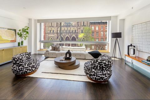 At the crossroads of the Meatpacking District, Chelsea and the West Village...welcome home to your sun-drenched, full floor loft residence measuring a sprawling 2,300 square feet. As you step out of your privately keyed elevator prepare to be wowed b...