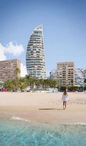 Apartamentos con vistas al mar en venta en Benidorm Alicante. Estos apartamentos en primera línea de playa están ubicados en Benidorm, rodeados de todos los servicios necesarios para un estilo de vida confortable. ALC-00519 Features: - Air Conditioni...