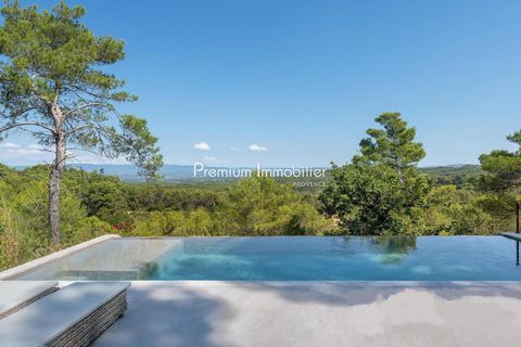 Holiday house rental in Provence. Beautiful ecological architect villa located in a beautiful environment not far from the village of Venelles, 10km north of Aix en Provence and with a magnificent open view. Wooden interior with a zen and relaxing at...
