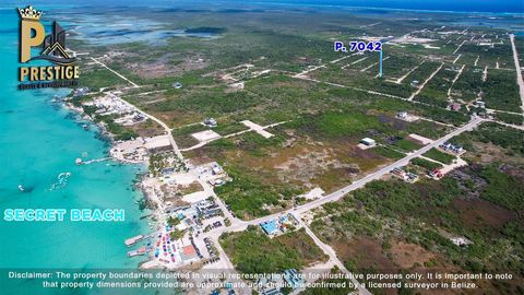 Do you want to own a piece of paradise away from the hassle and bustle of Secret Beach? Here is a unique opportunity to own a corner lot just approximately 0.9 mile away from Secret Beach, San Pedro Town, Belize. This is not just a dream; it's an inc...
