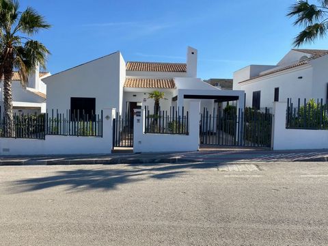 We are very excited to showcase this impressive villa in the sought after location of La Finca Golf, Algorfa. This property has many wow factor features and viewing in person will definitely impress you more than the photos! The entrance gate leads y...