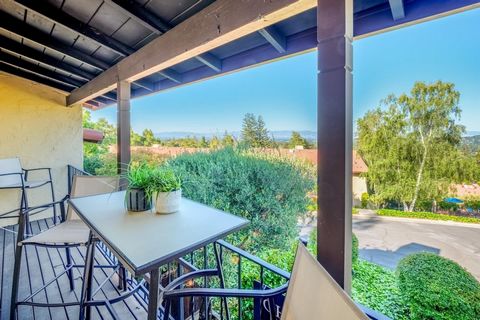 Welcome to luxury living in the prestigious Glenridge community of Rancho de Los Gatos! This exceptional townhome provides a very rare opportunity to live in the community's most sought after location, offering unparalleled privacy, tranquility, and ...