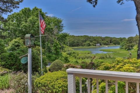 Discover coastal charm and scenic views of Ryder's Cove from this spacious 4-bedroom, 3.5-bathroom home nestled in North Chatham. Deeded rights to the water, provide direct access for boating and water activities on this saltwater inlet leading to Pl...