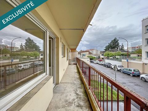 T2 avec loggia, à 14 min à pied de la gare SNCF