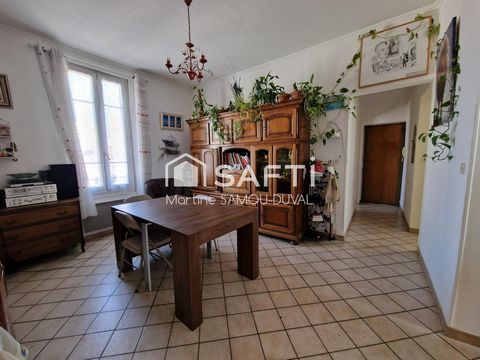 Centre ville La Seyne sur Mer, agréable appartement traversant et lumineux.