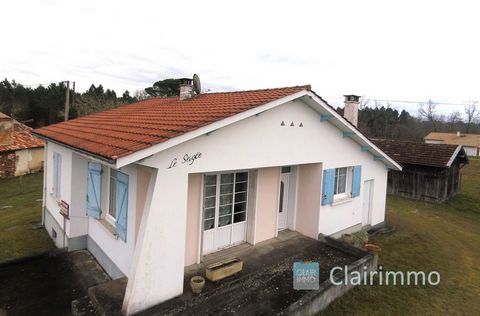 Au cur d'un petit village très calme, venez découvrir cette charmante maison de plain pied, d'environ 75m², située à 15 min de Bazas, 8 min de l'accès autoroutier et de toutes commodités, écoles, collège, lycée, boulangerie, boucherie, cinéma, médec...