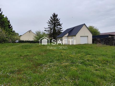 Terrain à bâtir avec grand garage