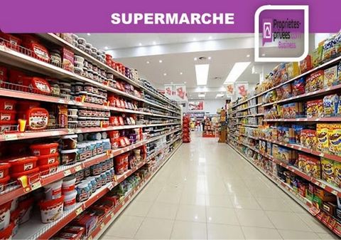 Hauts de France ! Axe Autoroutes A28 -A29, proche de Péronne : Fonds de Commerce Supermarché sous enseigne nationale. - Superficie 700 m² dont 500 m² de surface de vente. - Espace de stockage de 200 m², HSP 5m. - Quai de livraison, Réserve sèche, Cha...