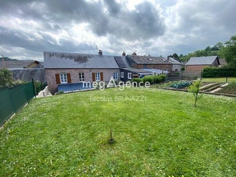 Maison en briques avec terrain et garage à Vimoutiers 61