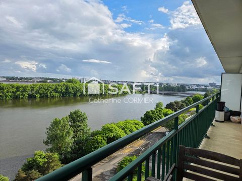 Appartement T3 exceptionnel vue sur loire rénové,