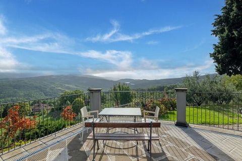 We are located in the birthplace of Michelangelo. This property is located on the upper floor of a renovated barn and has its own entrance. The roof is supported by large wooden beams and in front of the entrance there is a patio from which to enjoy ...