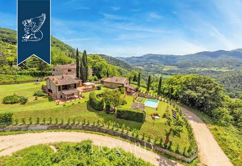 In Tuscany, in an old Medieval hamlet near Florence, there is this stunning luxury property for sale composed of two two-storey villas and an outbuilding, with two swimming pools surrounded by a 4,000-sqm park. These renovated villas offer an enchant...