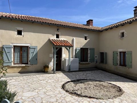 EXCLUSIVE TO BEAUX VILLAGES! Step inside this lovely home to find everything you need for comfortable living. Located near the popular Medieval village of Nanteuil en Vallée, this property offers the perfect balance of tranquility and convenience, wi...