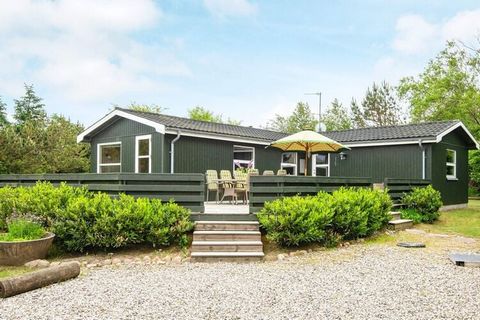 Dieses gut instand gehaltene Ferienhaus bei Lodbjerg Hede ist großräumig eingerichtet, wobei innen wie außen auf Komfort und Qualität wert gelegt wurde. Besonders der schöne Lichteinfall des Hauses ist hervorzuheben. Das Ferienhaus wurde 2002 erbaut ...