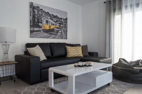 This elegant new apartment is the perfect place to relax and enjoy the lovely town of Nazaré. Located in a quiet yet central area, from this apartment you can easily reach the beach, BUS station, restaurants & bars. It has all the necessary amenities...
