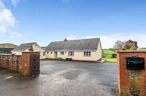 Situated in a stunning rural location with far reaching views this detached 4 bedroom bungalow has been improved and updated. The property sits in just under 0.5 acre of level gardens with a large parking area. The property also has the benefit of a ...