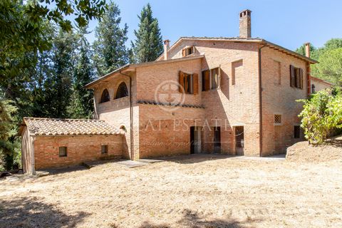The property, located in the Chiusi countryside, consists of a portion of a rustic building free on three sides, spread over three levels: an external staircase leads to the house developed on the first floor which is composed as follows: kitchen / d...