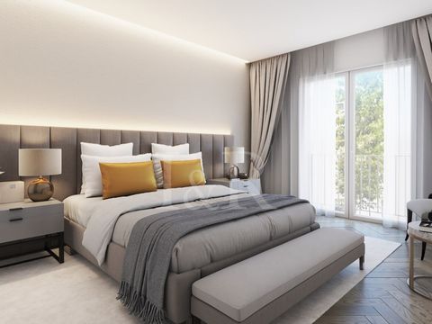 Compact one-bedroom apartment with 58 sqm, located in the Bocage 65 development in Avenidas Novas, Lisbon. This one-bedroom apartment has an entrance hall, a 10 sqm open kitchen, an 18 sqm living room, a bedroom with fitted closets and a complete bat...