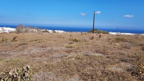 For Sale Plot, Santorini-Thira ,Karteriados 3.430sq.m , features: For development, Fenced, Roadside, On Corner, On Highway, Flat, For tourist use, S.D: 0,4, S.K: 0,4 ,  price: 600.000€