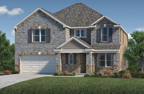 KB HOME NEW CONSTRUCTION - Welcome home to 7227 Coral Key Drive located in Marvida and zoned to Cypress-Fairbanks ISD! This floor plan features 4 bedrooms, 2 full baths, 1 half bath, and 2-car garage. Additional features include stainless steel Whirl...